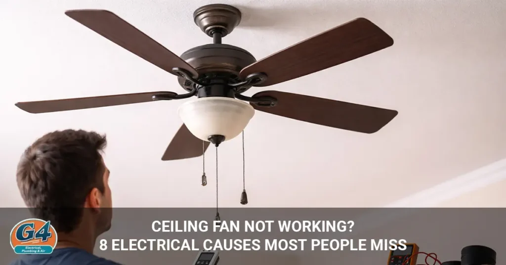 ceiling fan not working