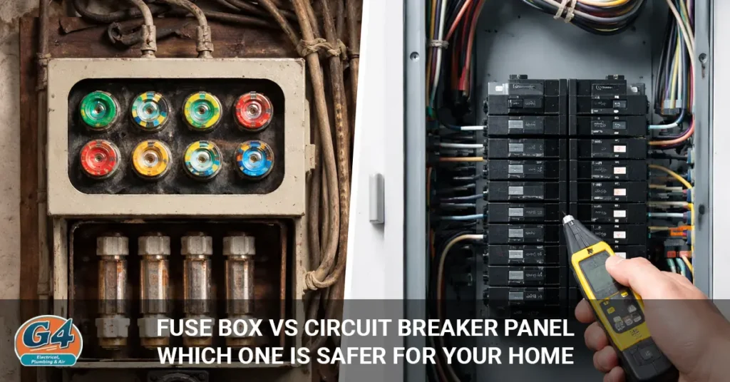 fuse box vs circuit breaker panel