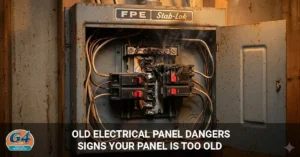 old electrical panel dangers