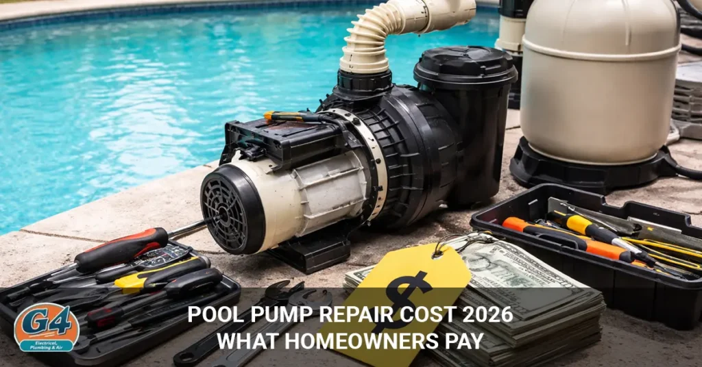 pool pump repair cost