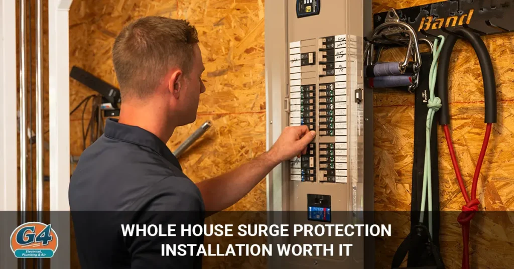 whole house surge protection installation