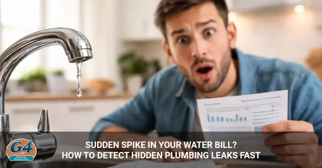 sudden spike in water bill