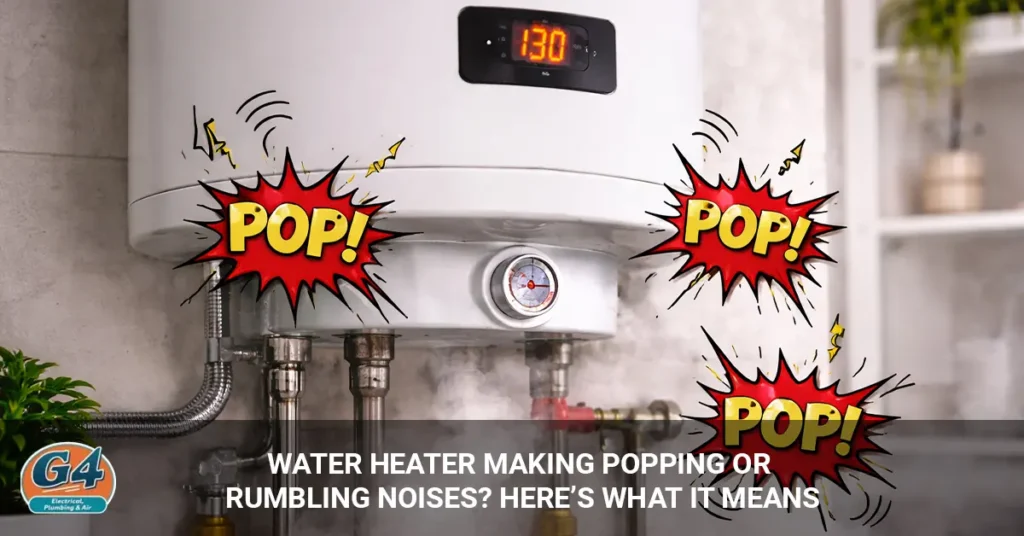 water heater making popping noise
