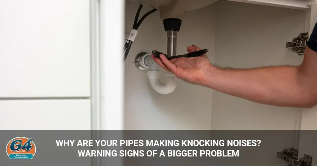 pipes making knocking noise