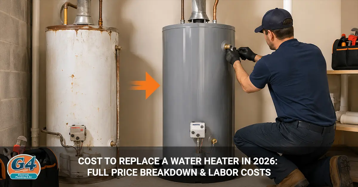 Cost to Replace a Water Heater in 2026: Price Breakdown