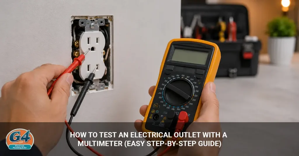 How to Test an Electrical Outlet with a Multimeter (Easy Step-by-Step ...